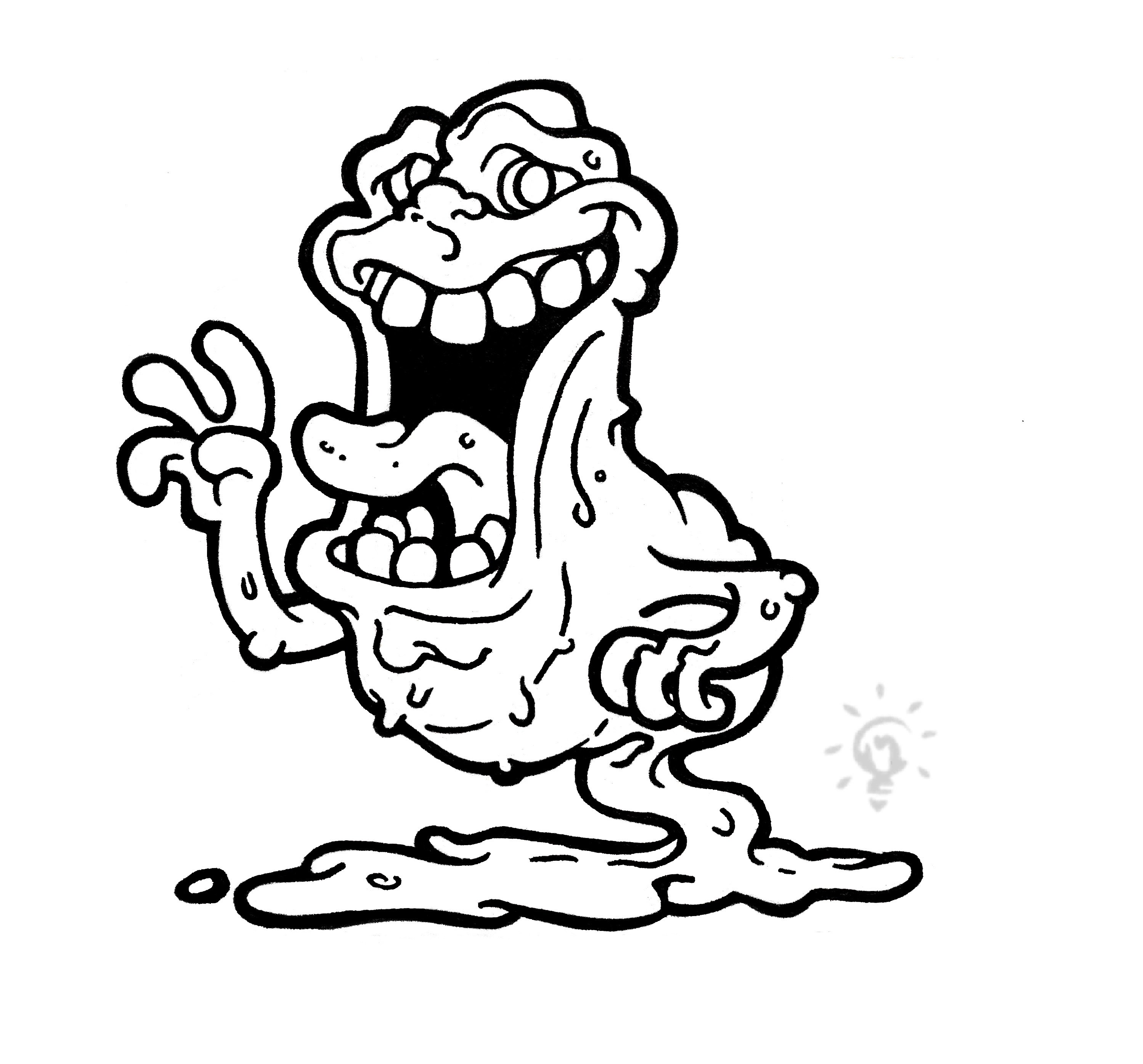 Tom read on x inktober day twenty two ghostâ inktober inktober ghost slimer ghostbusters httpstcofhfysjjmkv x