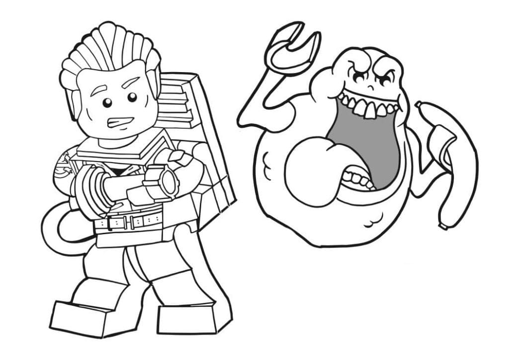 Ghostbusters coloring pages