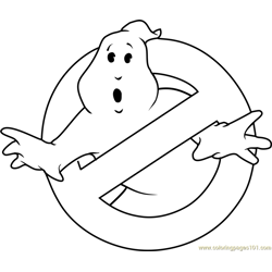 Ghostbuster coloring pages for kids