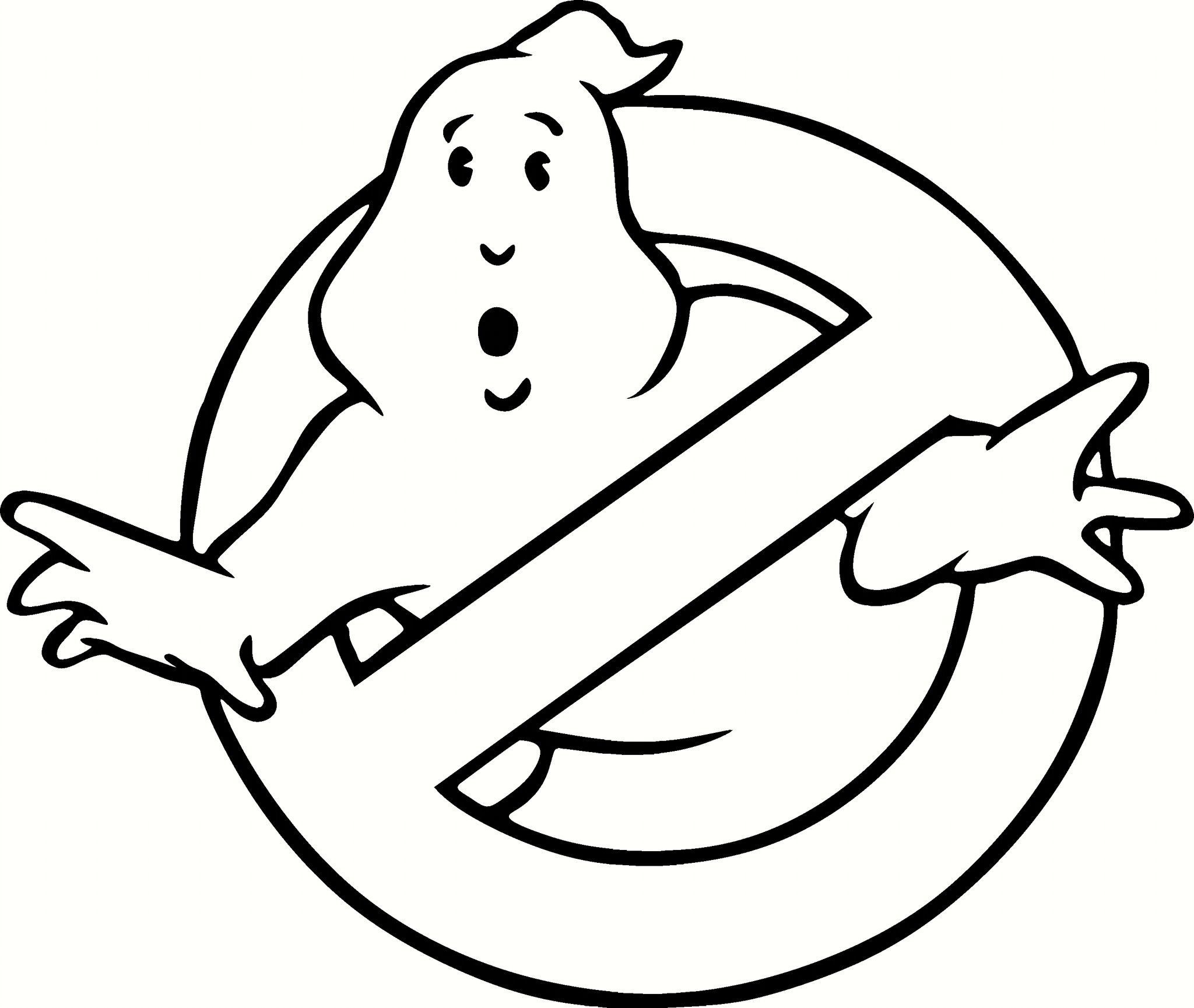 Printable ghostbuster coloring pages pdf