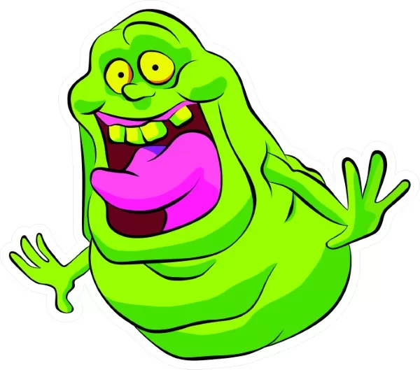 Slimer decal sticker