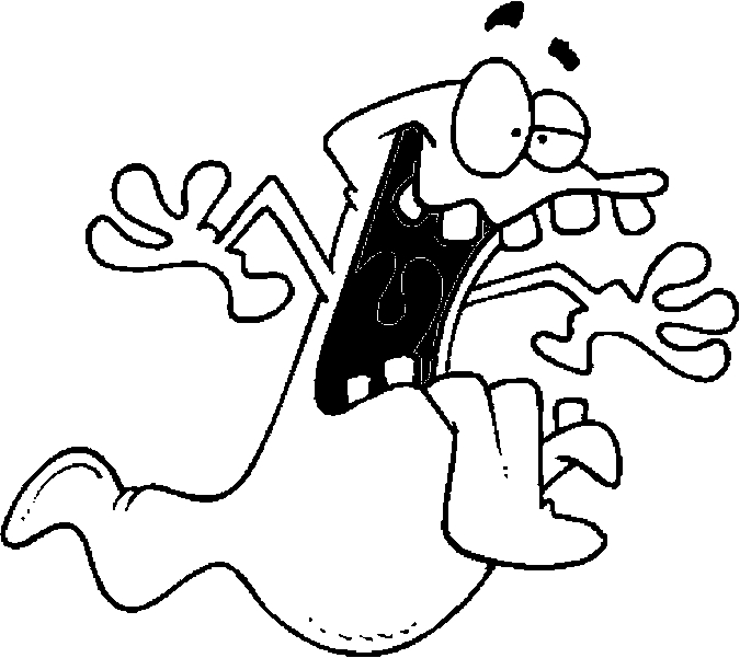 Best ghosts coloring pages for kids