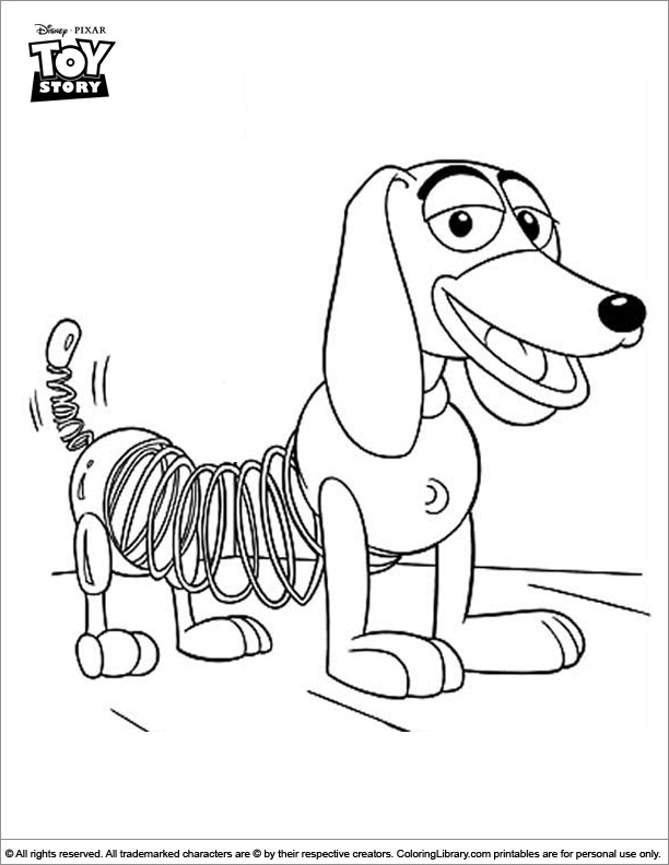 Coloring book page