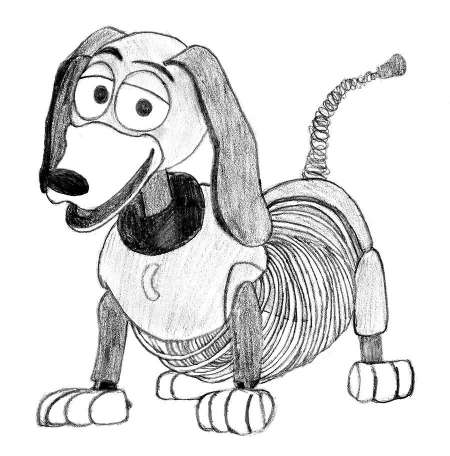 Slinky dog by cartoonlover on