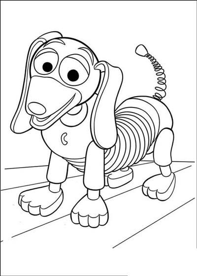 Free toy story coloring pages toy story coloring pages disney coloring pages toy story slinky