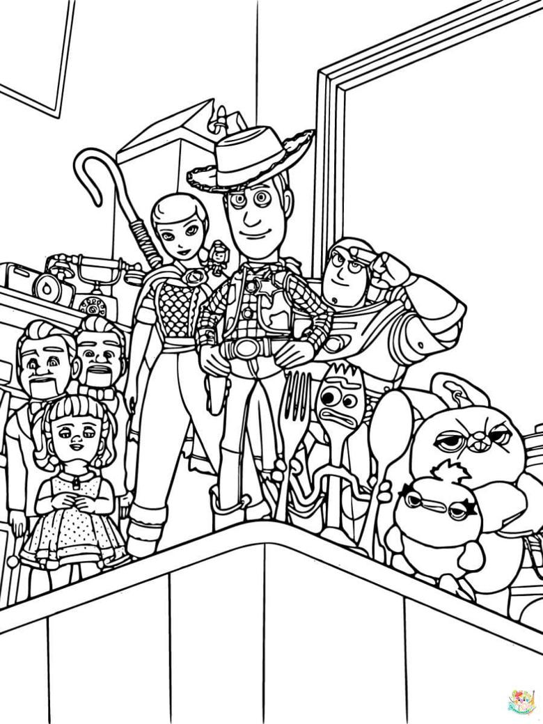 Color the magic of toy story free printable coloring pages await