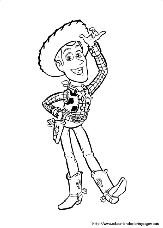 Coloring pages for kids toy story coloring pages