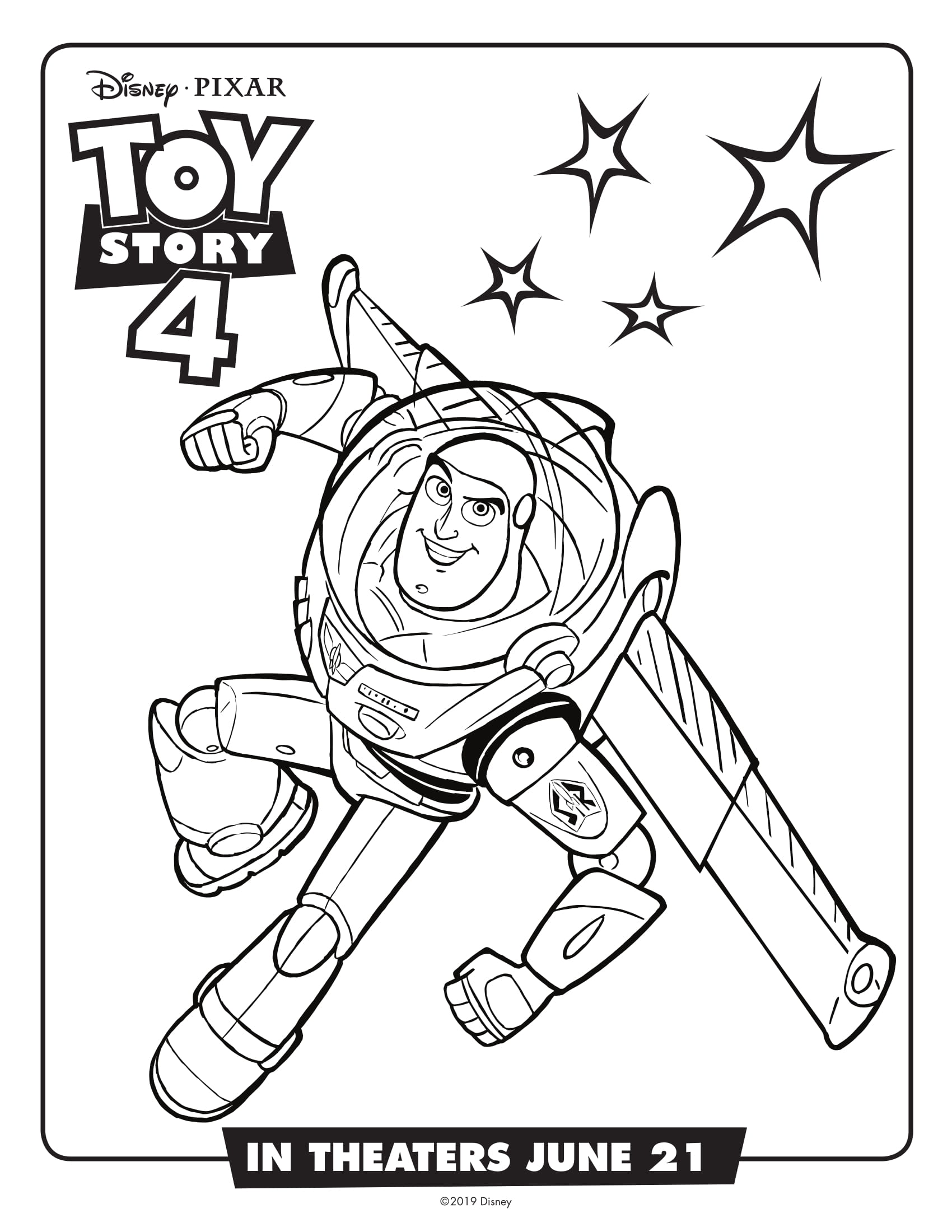 Toy story coloring pages