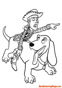 Toy story coloring pages