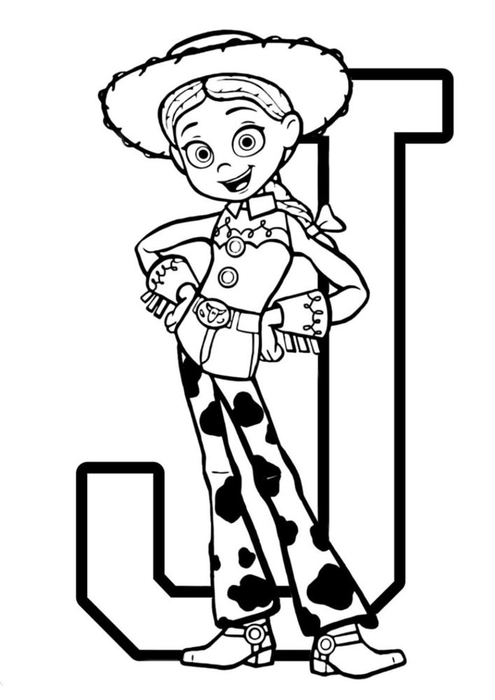 Free easy to print toy story coloring pages