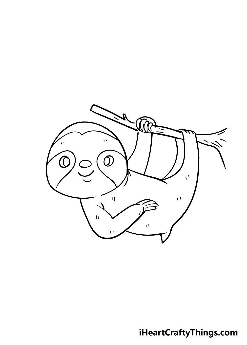 Sloth drawing