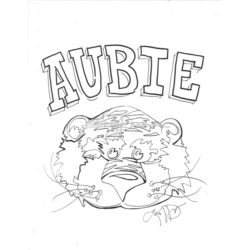Free download auburn university coloring sheets â lauren duncan art