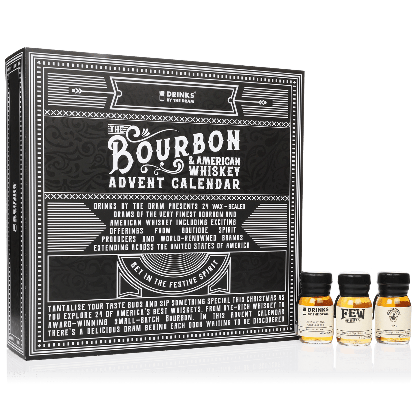 Buy the bourbon american whiskey minis holiday advent calendar drinks by the dram at