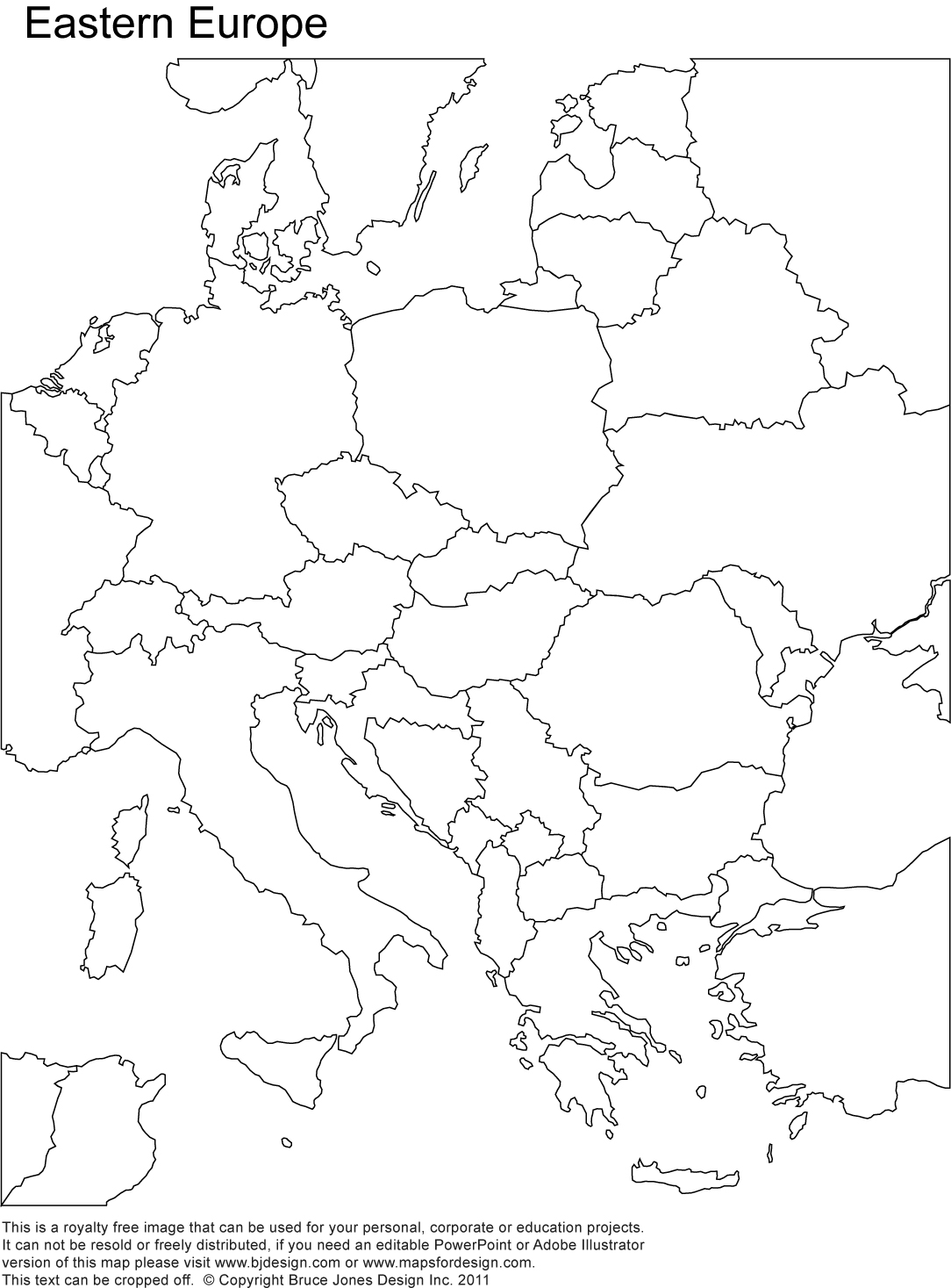 World regional europe printable blank maps â royalty free jpg â