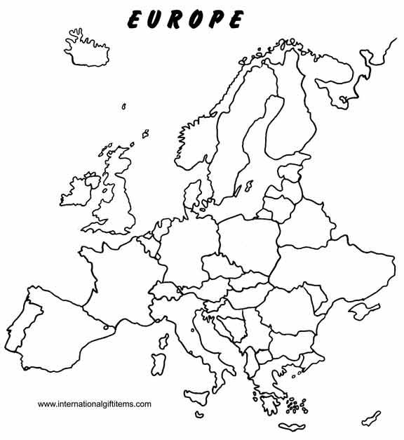 Printable blank europe map europe map europe map printable european map