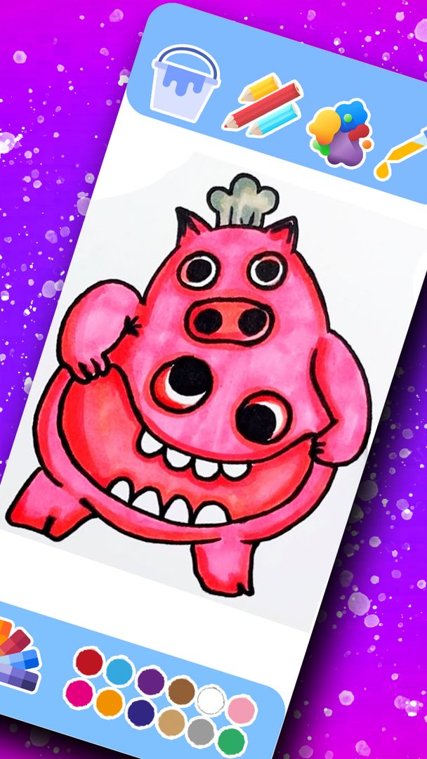 Chef pigster nabnab coloring android s