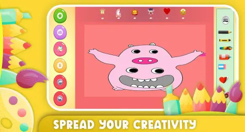 Download garten monster banban coloring android on pc