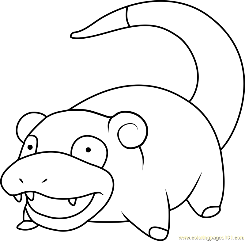 Slowpoke pokemon coloring pages pokemon coloring pokemon coloring sheets