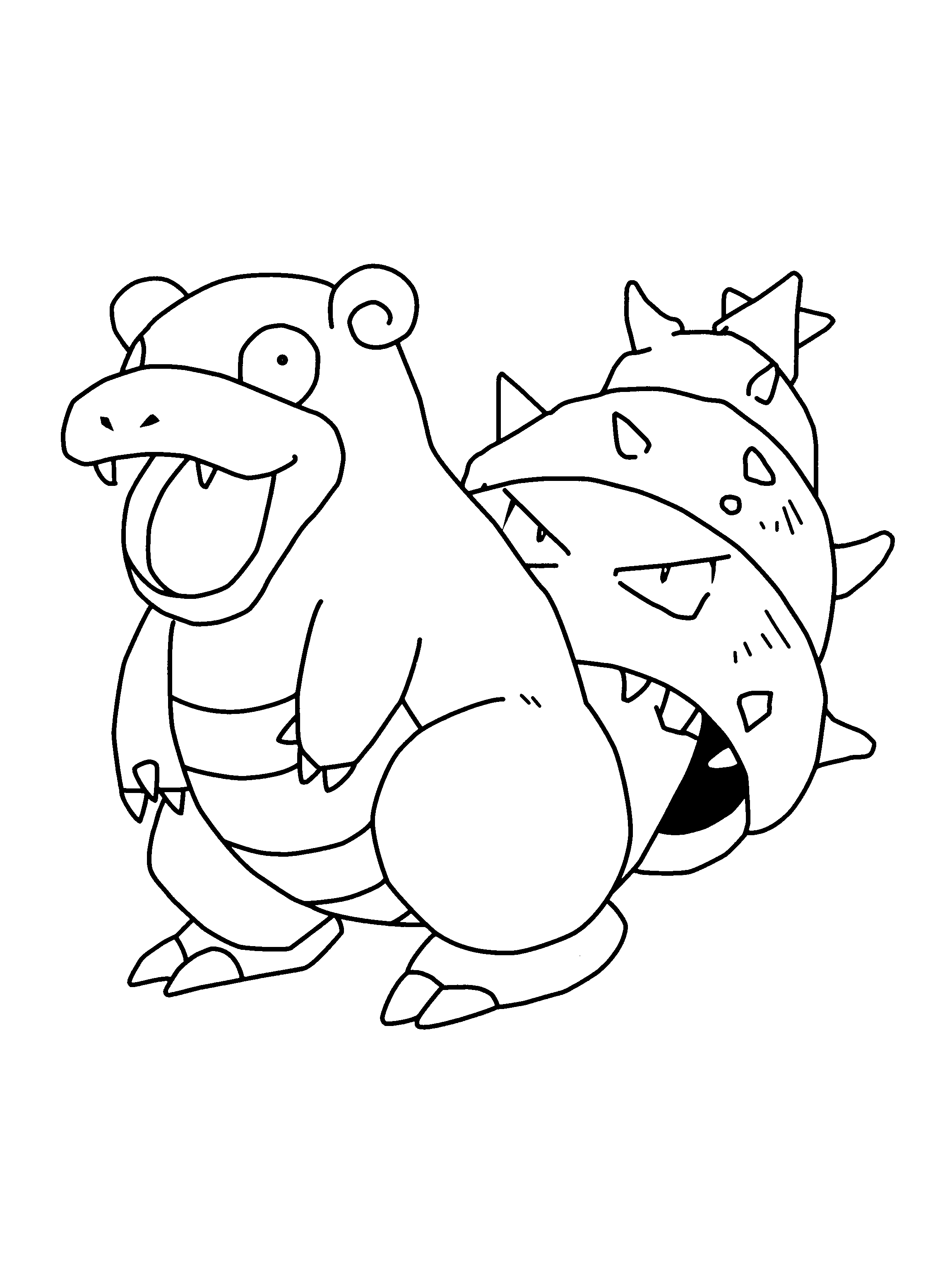 Slowbro pokemon coloring pages pokemon coloring cute coloring pages