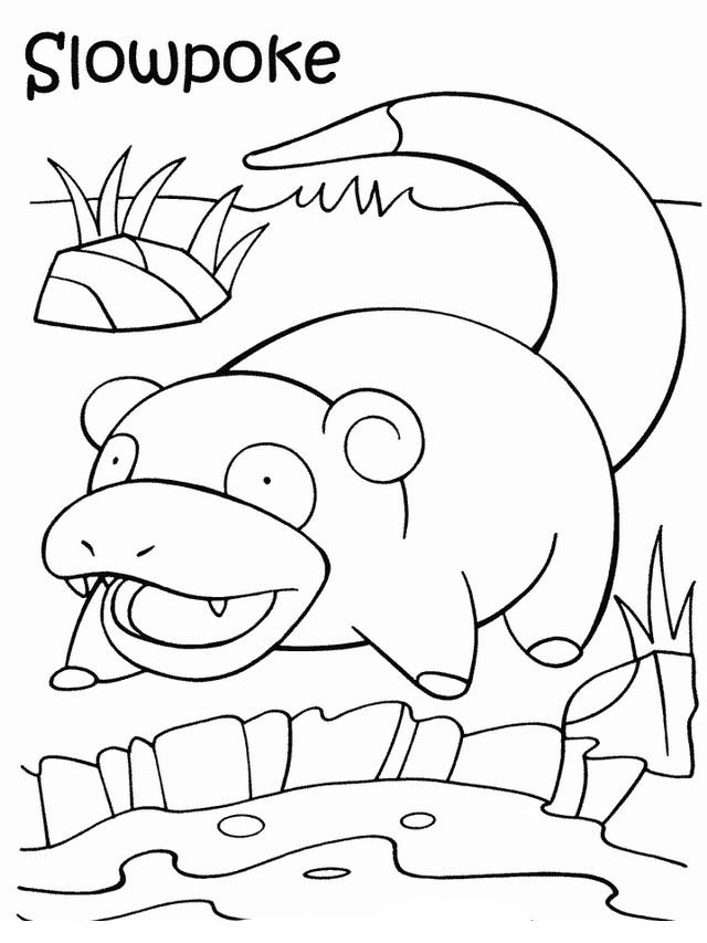 Pokemon coloring pages