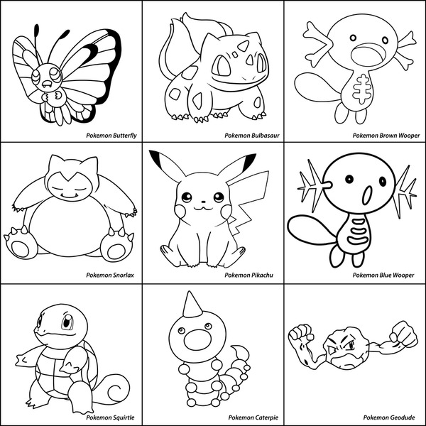 Pokemon coloring pages kids over royalty