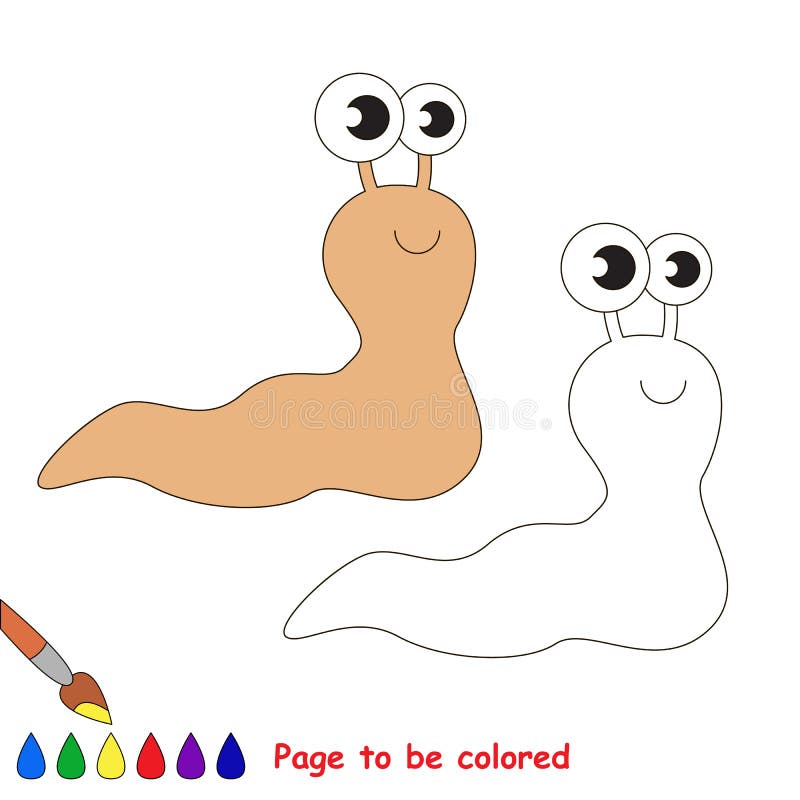 Slug coloring stock illustrations â slug coloring stock illustrations vectors clipart