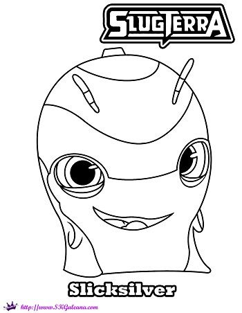 Slugterra slicksilver printable coloring page and wallpaper coloring pages printable coloring pages printable coloring book