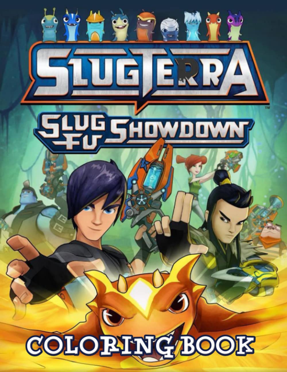 Buy slugterra colorg book colorg book for kids ages