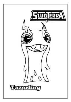 Bravery and cunning printable slugterra coloring pages adventure