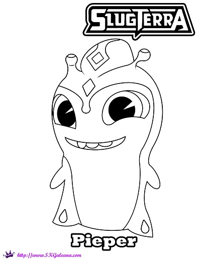 Free pieper coloring page from slugterra into the shadows â