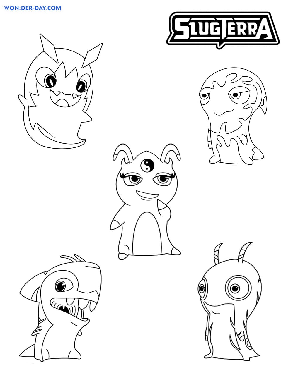 Slugterra coloring pages free coloring pages