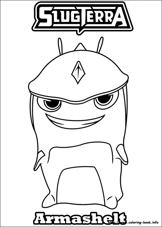 Slugterra coloring picture