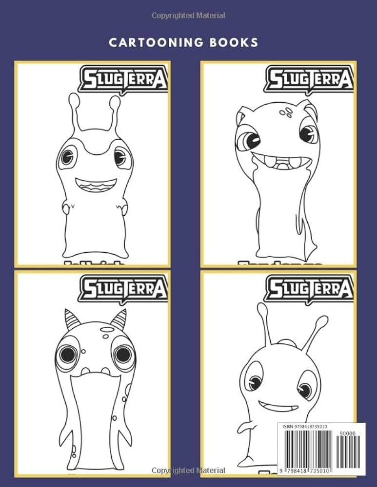 Slugterra coloring book excellent coloring book for kids ages