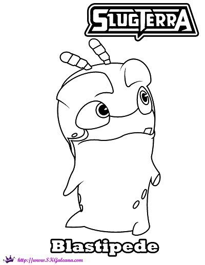 Free blastipede coloring page from slugterra owl coloring pages monster coloring pages coloring pages