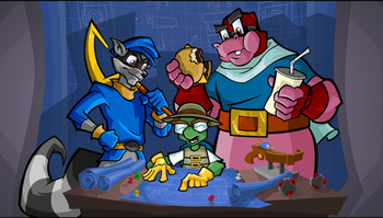 Sly cooper franchise