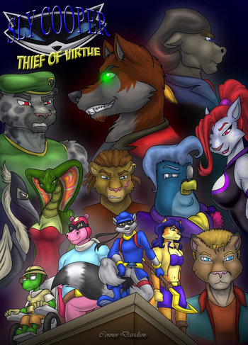 Sly cooper thief of virtue webcomic