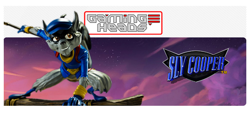 Action figure insider gaming heads presents sly cooper statue