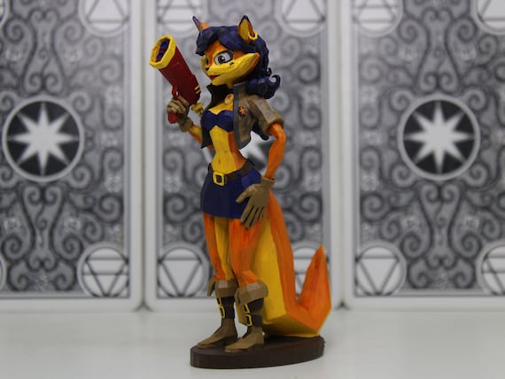 Carmelita fox sly cooper custom collectible hand