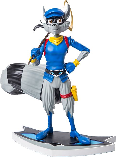 Sly cooper classic edition statue by gaming heads sly sideshow collectibles statue