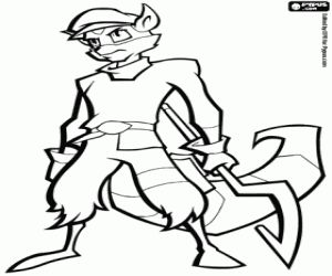 Sly cooper coloring pages printable games coloring pages love coloring pages printable coloring book