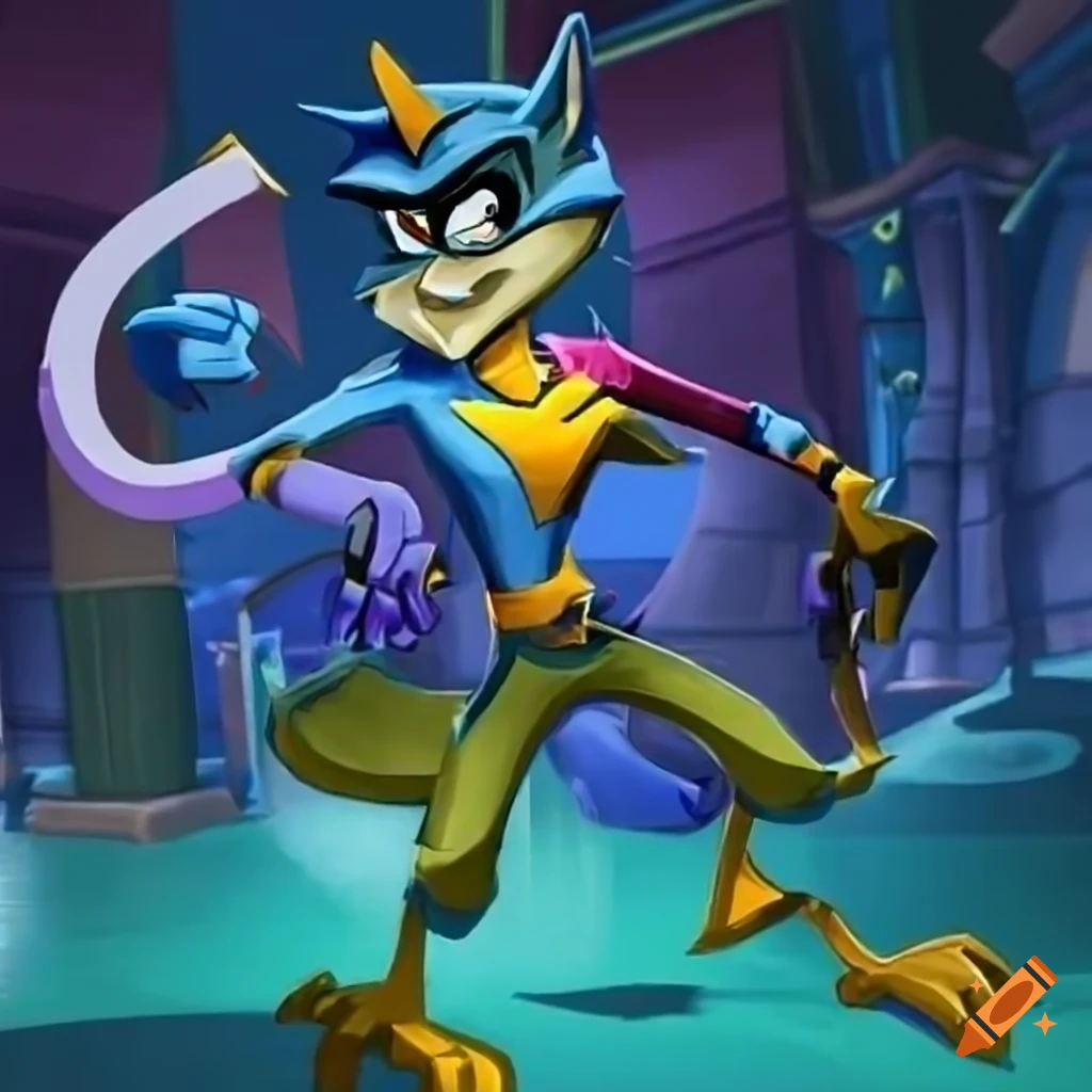 Picture of bentley from sly cooper on