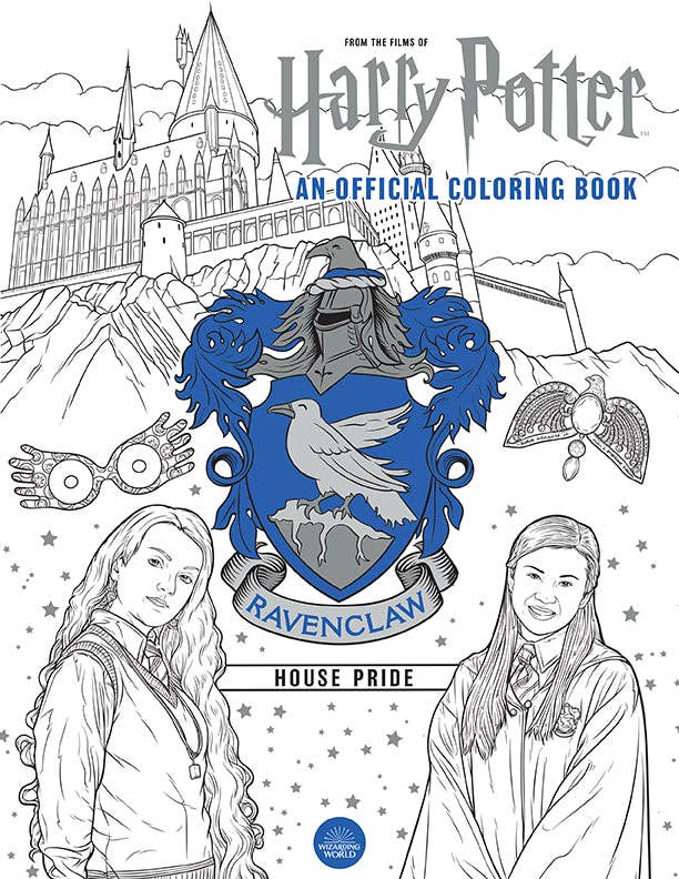 Harry potter ravenclaw house pride the official coloring book