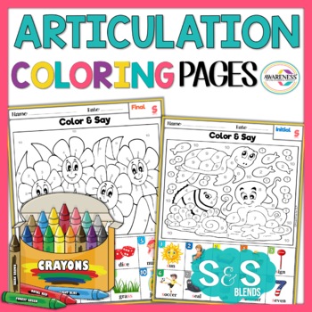 Blends coloring worksheet tpt