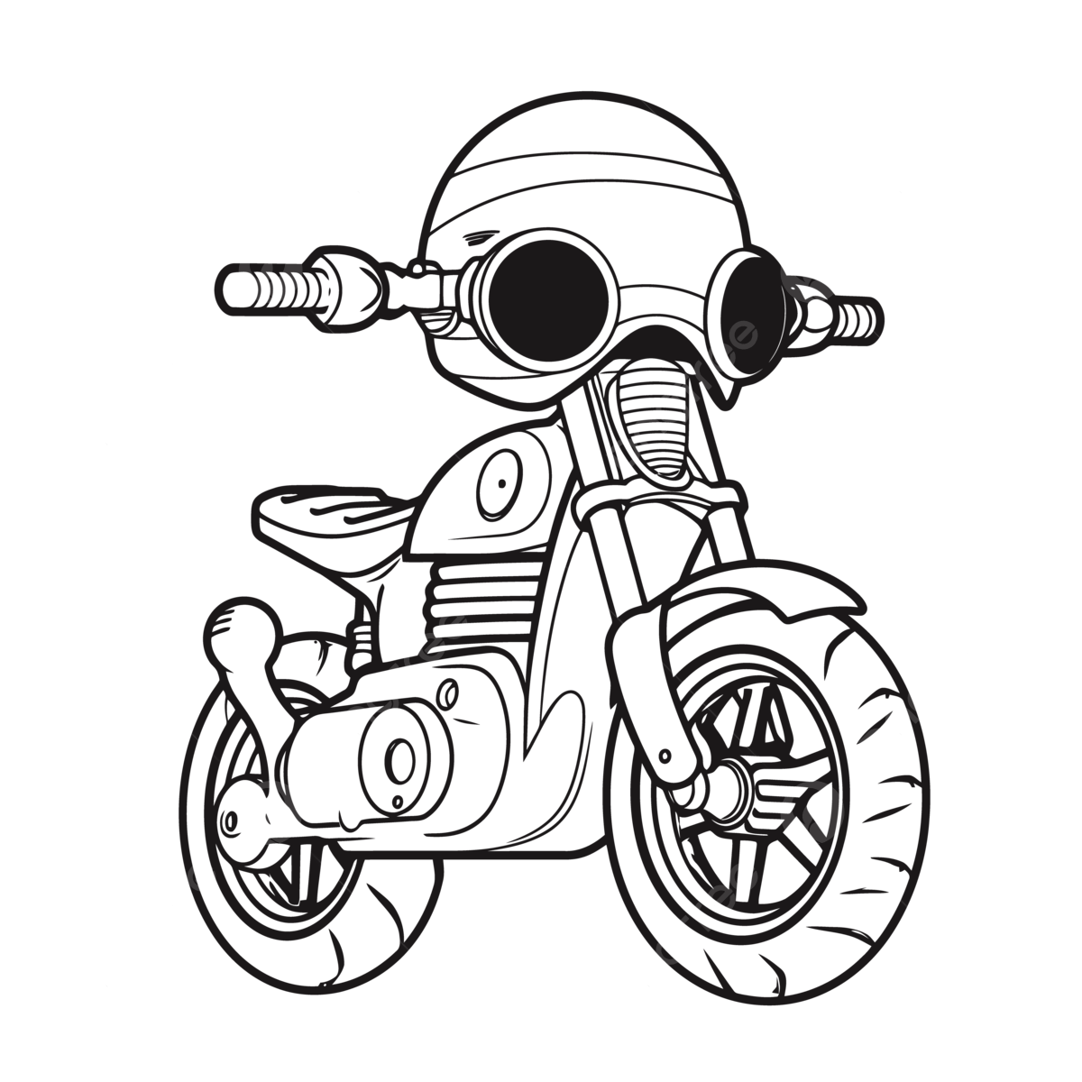 Cute little bike coloring pages outline sketch drawing vector wing drawing ring drawing bike drawing png and vector with transparent background for free download