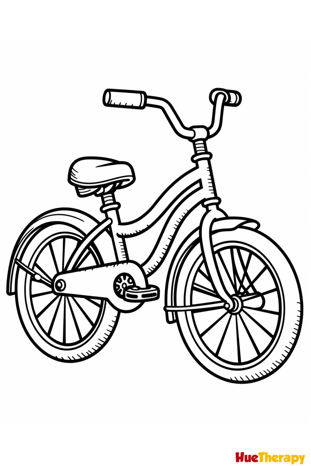 Free printable bicycle coloring pages for kids bicycle printable bicycle drawing coloring pages