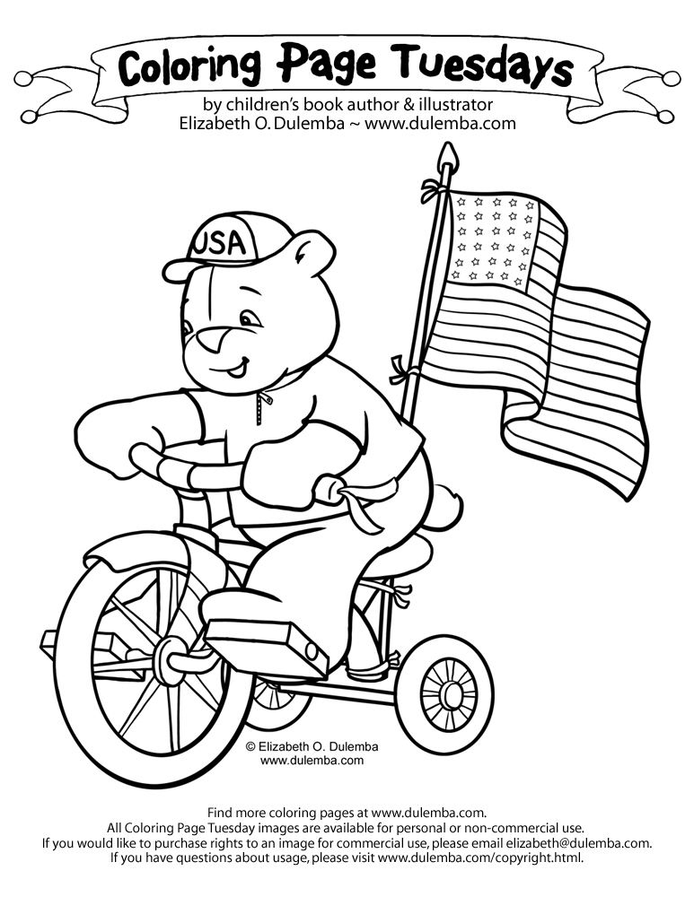 Coloring page tuesday