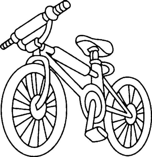 Online coloring pages small coloring a small bike coloring