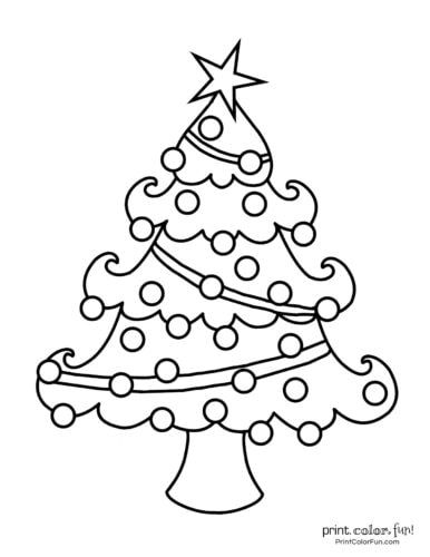 Top christmas tree coloring pages the ultimate free printable collection colorâ christmas tree coloring page christmas coloring pages tree coloring page