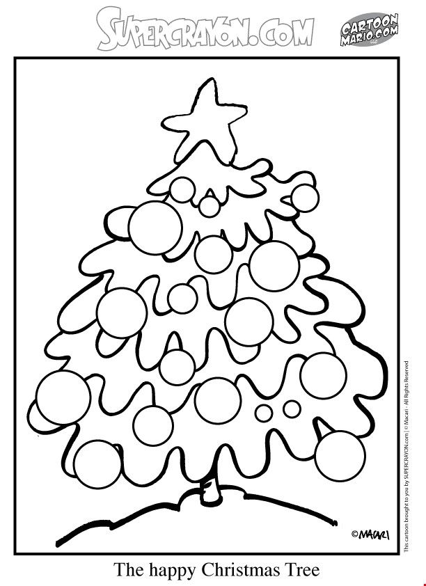 Small christmas tree colouring coloring pages christmas tree coloring page christmas coloring pages colorful christmas tree