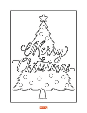 Christmas coloring pages for kids